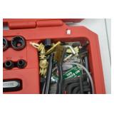 Craftsman Hand Tool Lot with Wrench, Socket, and Bit Set in Case