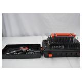 Hand Tool Lot - Drill Bit & Driver Set with Storage Case