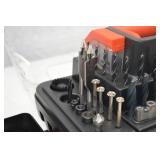Hand Tool Lot - Drill Bit & Driver Set with Storage Case