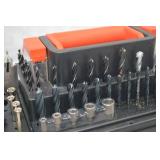 Hand Tool Lot - Drill Bit & Driver Set with Storage Case