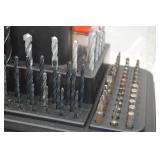 Hand Tool Lot - Drill Bit & Driver Set with Storage Case