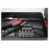Hand Tool Lot - Drill Bit & Driver Set with Storage Case