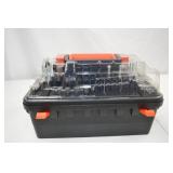 Hand Tool Lot - Drill Bit & Driver Set with Storage Case