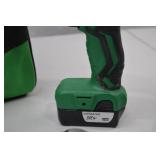 Hitachi 12V Cordless Power Tool Set with Case and Accessories
