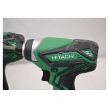 Hitachi 12V Cordless Power Tool Set with Case and Accessories