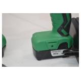 Hitachi 12V Cordless Power Tool Set with Case and Accessories