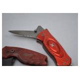 Hand tool lot - Milwaukee, DeWalt, Mossy Oak Utility and Folding Knives (5pcs)