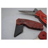 Hand tool lot - Milwaukee, DeWalt, Mossy Oak Utility and Folding Knives (5pcs)