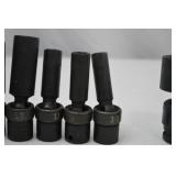 Hand Tool Lot - Assorted Impact Socket Set, Metric & SAE, 30+ pcs