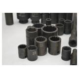 Hand Tool Lot - Assorted Impact Sockets and Extensions, SK Tools