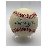 Robin Young Autograph Baseball Milwaukee Brewers Legend and Hall of Famer HOF Authenticated Autograph