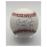 Cal Ripken Jr. Autograph Baseball Baltimore Orioles Legend and Hall of Famer HOF Authenticated Autograph