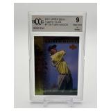 2001 Upper Deck Tiger Woods “Tiger’s Tales” BCCG Graded 9 Near Mint or Better