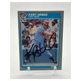 1985 Fleer - Kent Hrbek #281 Autograph Card Minnesota Twins Legend
