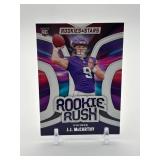 2024 Panini Rookies & Stars - Rookie Rush J.J. McCarthy Rookie Card RC