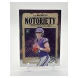 2024 Panini Mosaic - Notoriety J.J. McCarthy Rookie Card Minnesota Vikings