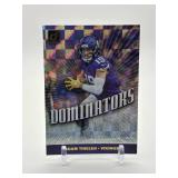 2019 Donruss Dominators Insert Adam Thielen Minnesota Vikings Card