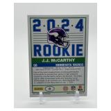 2024 Score - 35th Anniversary Rookie J.J. McCarthy Rookie Card RC Minnesota Vikings