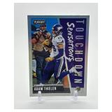 2018 Panini Playoff Touchdown Sensations Adam Thielen Insert Card Minnesota Vikings
