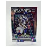 2021 Panini Mosaic - Will to Win Randy Moss Minnesota Vikings Legend HOF Card