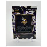 2021 Panini Select - Turbocharged Cris Carter Minnesota Vikings Legend HOF Card