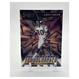 2021 Panini Select - Turbocharged Cris Carter Minnesota Vikings Legend HOF Card