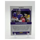 2022 Panini Contenders - MVP Contenders Justin Jefferson Emerald Minnesota Vikings