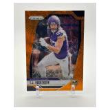 2024 Panini Prizm - T.J. Hockenson Lazer Prizm Minnesota Vikings Card