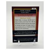 2011 Topps Triple Threads - Hank Aaron #’d /1500