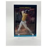 2002 Bowman Chrome Draft Picks & Prospects - Justin Morneau Minnesota Twins Legend