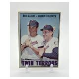 1967 Topps Bob Allison Harmon Killebrew #334 Twin Terrors Minnesota Twins