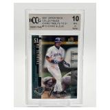 2001 Upper Deck Ichiro Suzuki Tribute to 51 BCCG Grade 10 Mint or Better