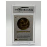 2001 Upper Deck Sergio Garcia Victory Match PGA Gard BCCG Graded Perfect 10 Mint or Better