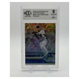 2005 Topps Alex Rodriguez Promo Card Fielding Version BCCG Graded 9 Near Mint or Better