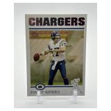2004 Topps - Philip Rivers Rookie Card San Diego Chargers Legend