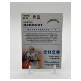 2020 Panini Chronicles - Justin Herbert #53 Rookie San Diego Chargers NFL