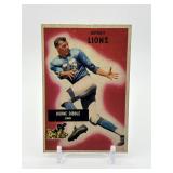 1955 Bowman - Dorne Dibble #4 Rookie Card Detroit Lions NFL Vintage Card