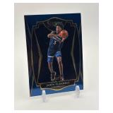 2020-21 Panini Select - Premier Level Jaden McDaniels #197 Blue Rookie Card Minnesota Timberwolves