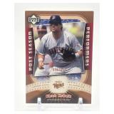 2005 Upper Deck Classics - Post Season Performers Kent Hrbek Jersey Materials
