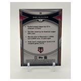 2018 Topps Tribute Bert Blyleven Minnesota Twins Card