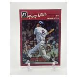 2023 Panini Donruss - Retro 1990 Tony Oliva #287 Holo Red /2023 Minnesota Twins