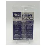 1999 Burger King Minnesota Vikings Card Pack Featuring Randy Moss