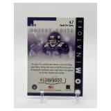 2000 Donruss - Dominators Robert Smith #’d 4521/5000 Minnesota Vikings NFL