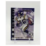 2000 Donruss - Dominators Robert Smith #’d 4521/5000 Minnesota Vikings NFL