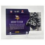 2015 Panini Contenders MVP Contenders Insert Card Adrian Peterson Minnesota Vikings