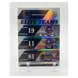 2006 Donruss Elite “Elite Teams” Insert Card Featuring Daunte Culpepper, Nate Burleson and Troy Williamson #’d 556/1000