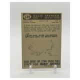 1959 Topps - Ollie Spencer #129 Rookie Card Vintage Football Green Bay Packers