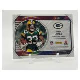 2021 Panini Absolute - Absolute Burners Relics Aaron Jones Patch Jersey Card Green Bay Packers and Minnesota Vikings