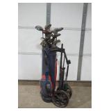 Golf Clubs and Golf Bag