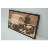 Canvas Print. Merry Christmas 20x12"